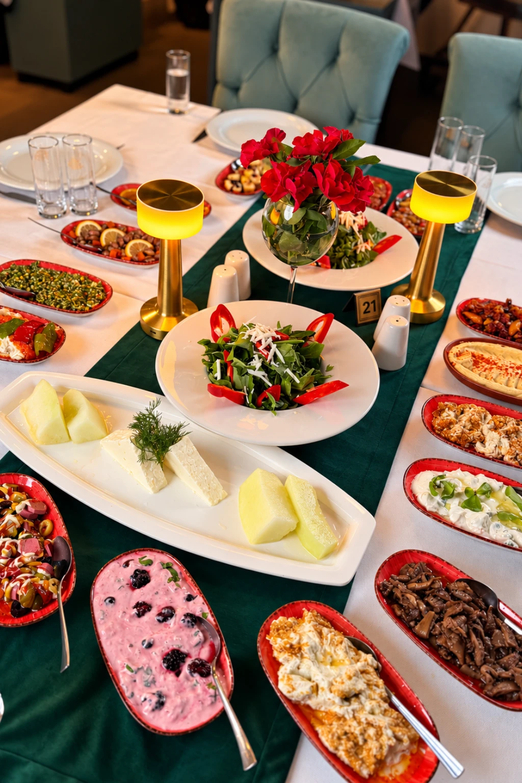 Meze sofrası